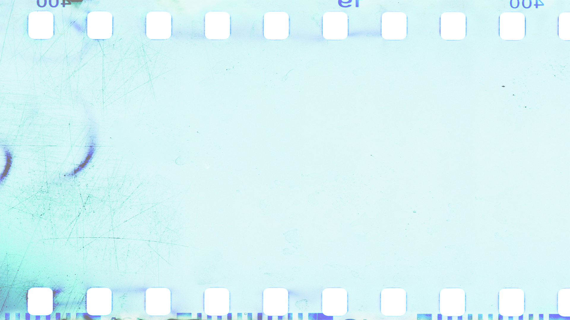 blue film roll background